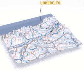 3d view of Lorencito