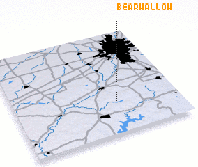 3d view of Bear Wallow