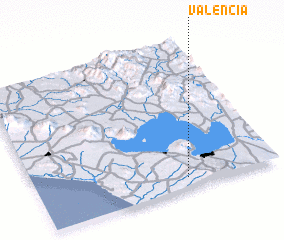 3d view of Valencia