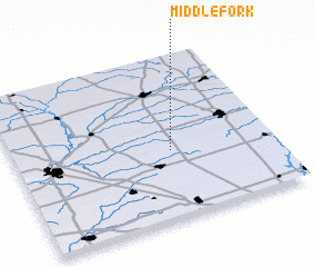 3d view of Middlefork