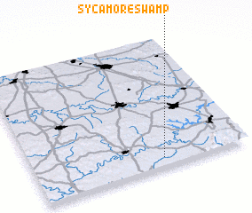 3d view of Sycamore Swamp