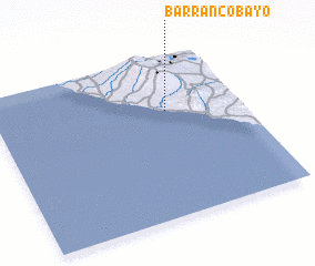 3d view of Barranco Bayo