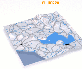 3d view of El Jícaro