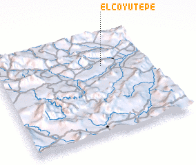 3d view of El Coyutepe