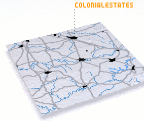 3d view of Colonial Estates