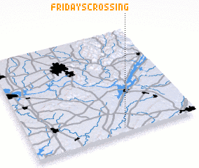 3d view of Fridays Crossing