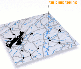 3d view of Sulphur Spring