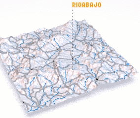 3d view of Río Abajo