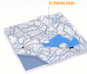 3d view of El Papalonal