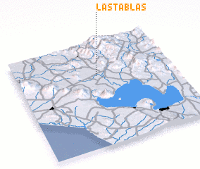 3d view of Las Tablas