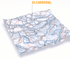 3d view of El Carbonal