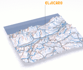 3d view of El Jícaro