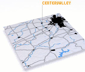 3d view of Center Valley