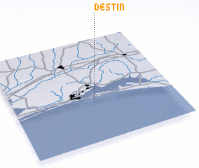 3d view of Destin