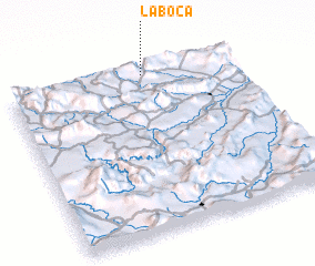 3d view of La Boca