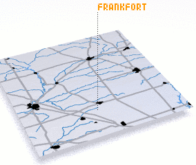 3d view of Frankfort