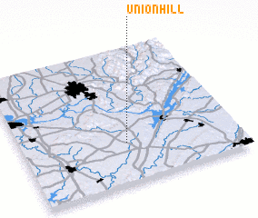 3d view of Union Hill