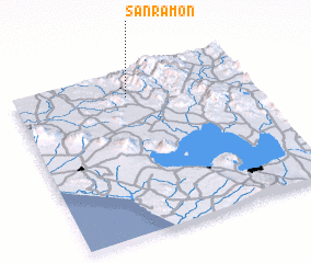 3d view of San Ramón