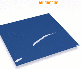 3d view of Dixon Cove