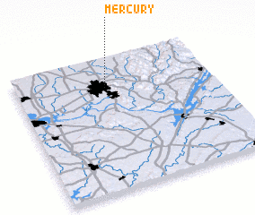 3d view of Mercury