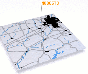 3d view of Modesto