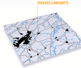 3d view of Russell Heights