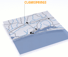 3d view of Clear Springs