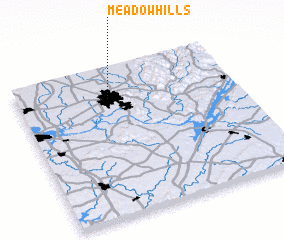 3d view of Meadow Hills