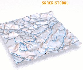 3d view of San Cristóbal