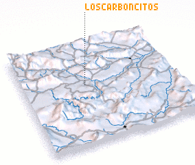 3d view of Los Carboncitos