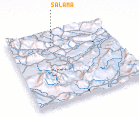 3d view of Salamá