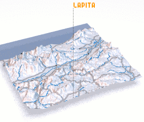 3d view of La Pita