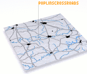 3d view of Poplins Crossroads