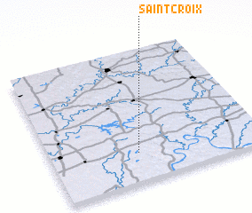 3d view of Saint Croix