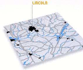 3d view of Lincoln