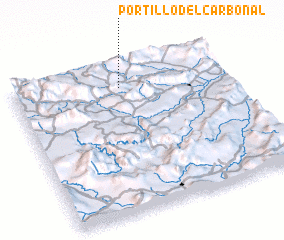 3d view of Portillo del Carbonal