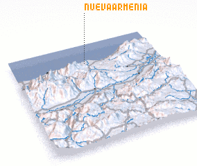 3d view of Nueva Armenia