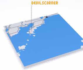 3d view of Devils Corner