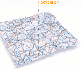 3d view of Las Tablas