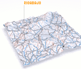 3d view of Río Abajo