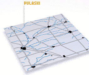 3d view of Pulaski