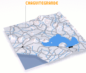 3d view of Chagüite Grande