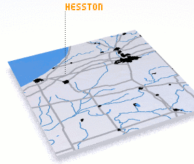 3d view of Hesston