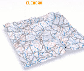 3d view of El Cacao