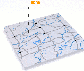 3d view of Huron