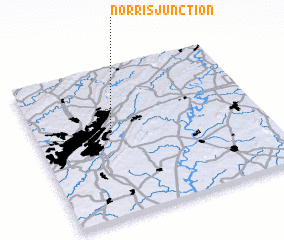 3d view of Norris Junction