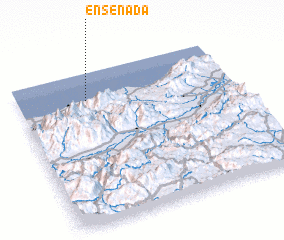 3d view of Ensenada