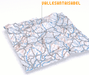 3d view of Valle Santa Isabel