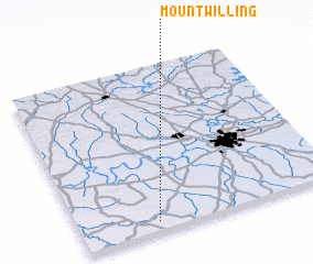 3d view of Mount Willing