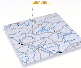 3d view of Windy Hill